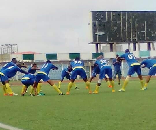 Match Warm Up Section Adamasingba Stadium Ibadan